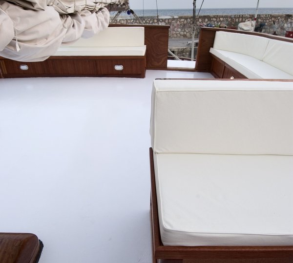 Top Deck On Yacht MATINA