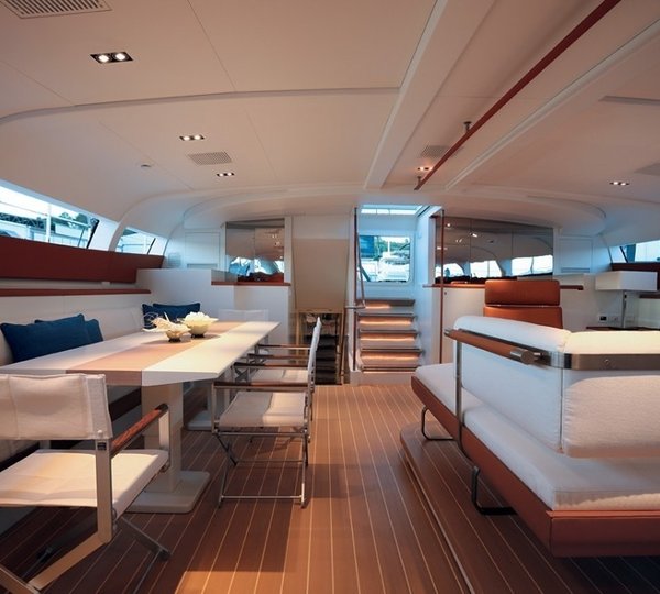 Pilot House Saloon On Yacht P2