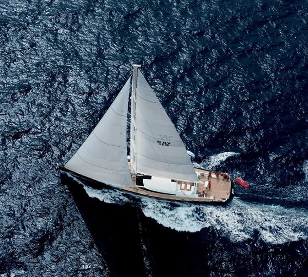 From Above: Yacht P2's Cruising Image
