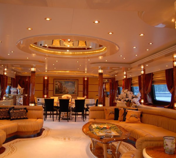 Saloon On Board Yacht HULYA