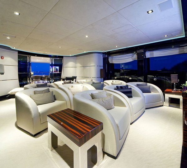Movie Cinema On Board Yacht MANIFIQ