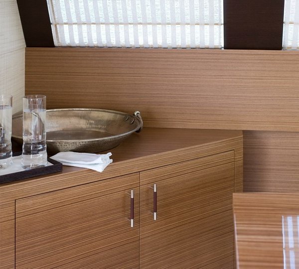 Close Up: Yacht NAMASTE 8's Main Master Pictured