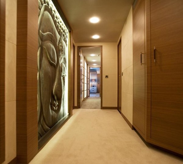 Lobby On Board Yacht NAMASTE 8