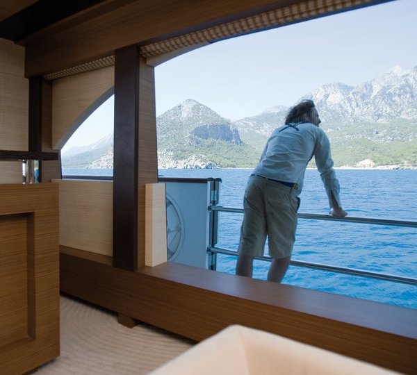 Balcony / Terrace On Yacht NAMASTE 8