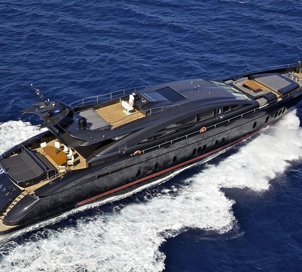 From Above: Yacht O'PATI's Cruising Photograph