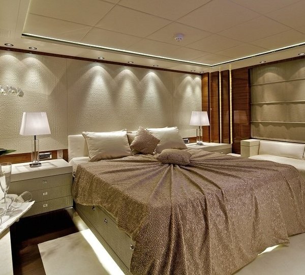 Main Master Cabin Aboard Yacht O'PATI