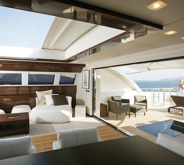 Sky-lounge Aboard Yacht TATII