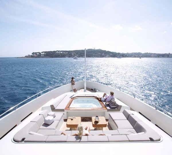 Fore Deck Aboard Yacht TATII