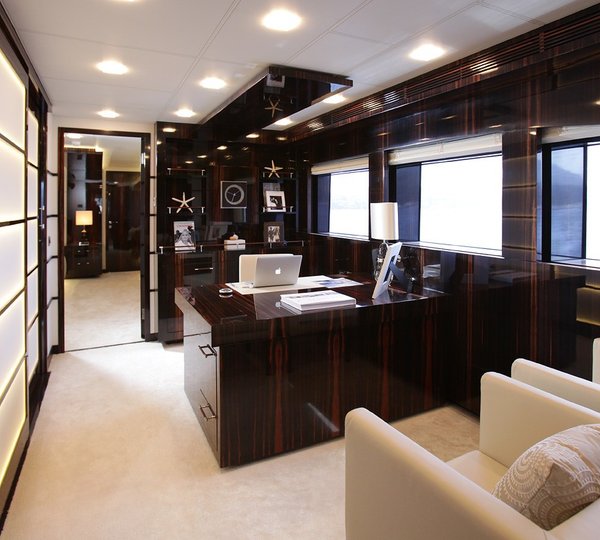 Main Master Study On Board Yacht TATII