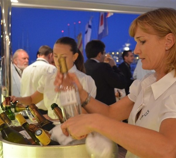 Upon Deck On Yacht E &AMP; E