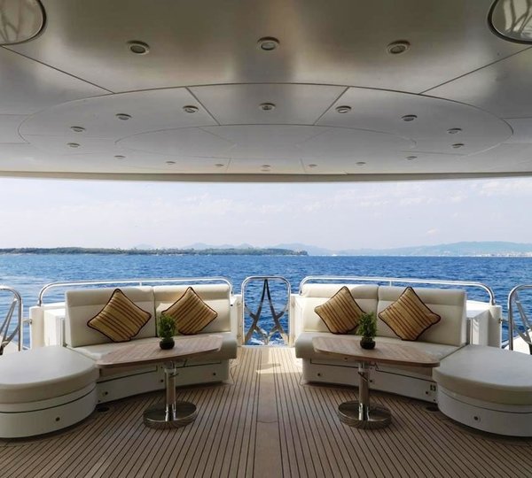 Premier Deck Aft Aboard Yacht LADY FERYAL