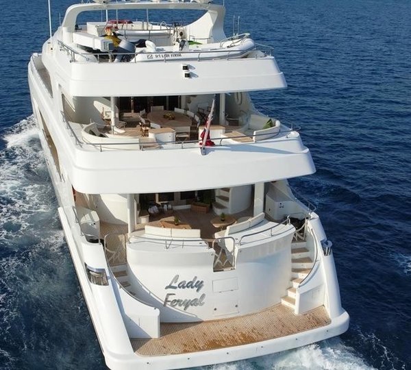 Aft Decks On Yacht LADY FERYAL