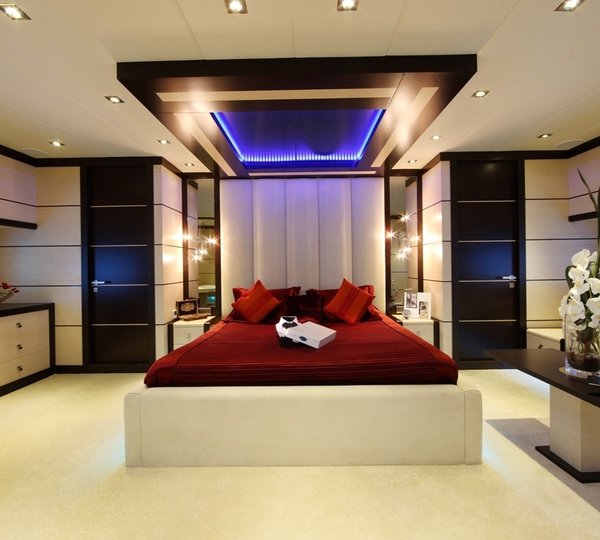 Red Cabin On Yacht PERLA DEL MARE