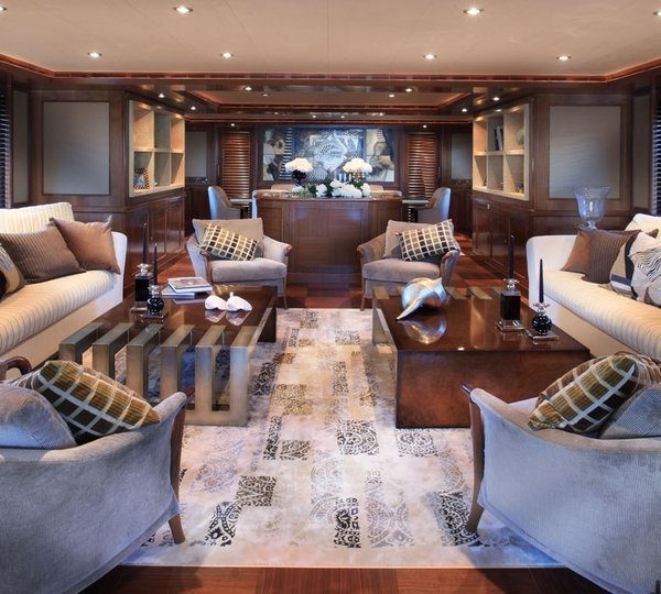 Profile: Yacht SOFICO's Premier Saloon Pictured