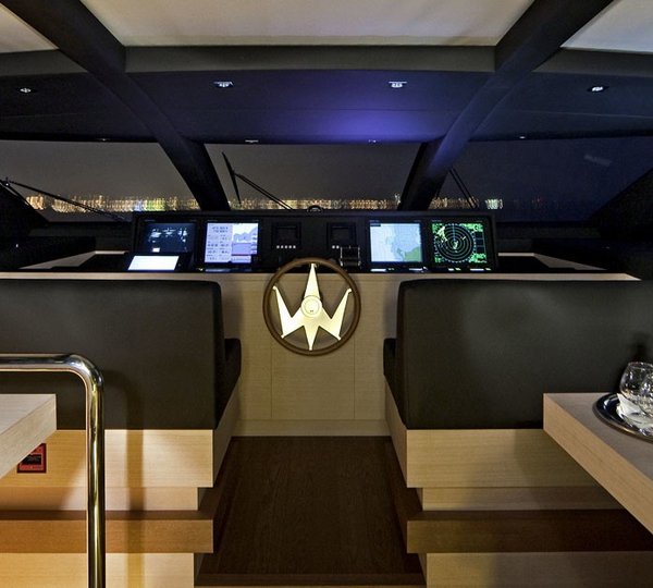 Pilot House On Yacht FAN TOO