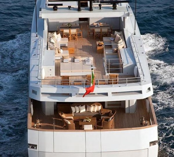 Aft Decks On Yacht FAN TOO