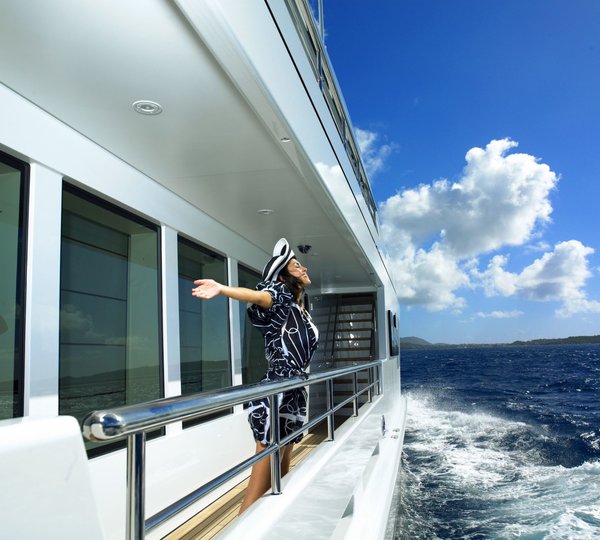 Balcony On Board Yacht HARLE