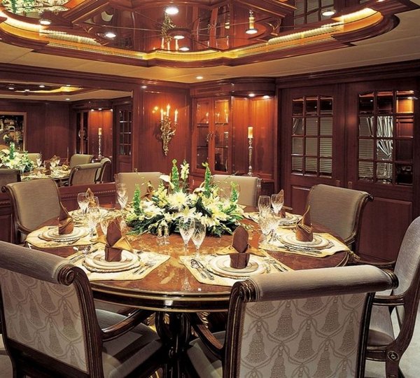 Eating/dining Saloon On Yacht ATTITUDE