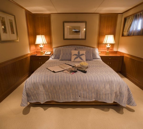 Profile: Yacht CONSTANCE's Guest's Cabin Pictured