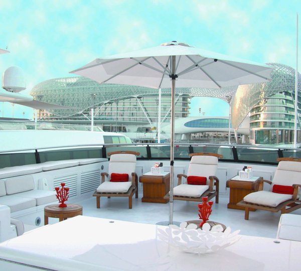 Top Sunshine Deck On Board Yacht CONSTANCE