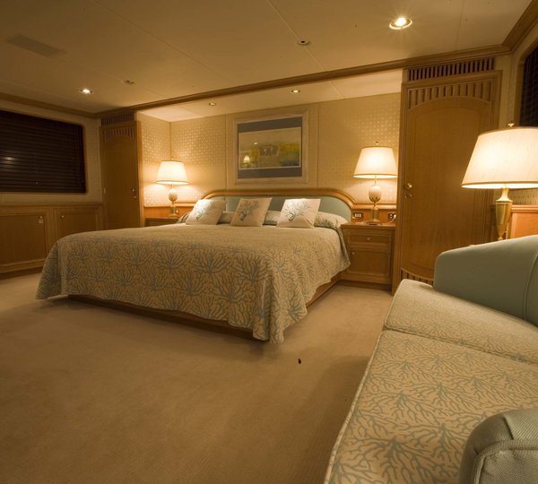 Main Master Cabin On Yacht CONSTANCE
