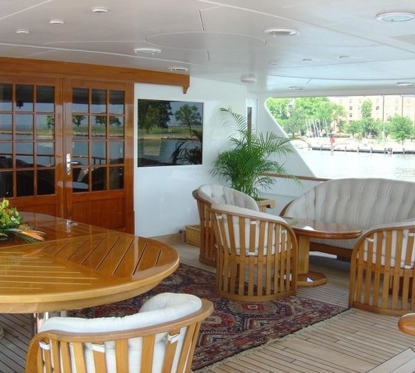 Deck Sitting On Yacht CONSTANCE