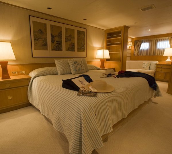 VIP Cabin Aboard Yacht CONSTANCE