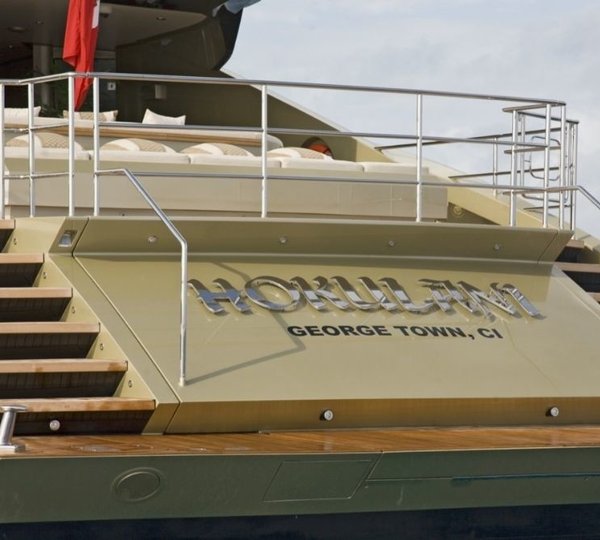 Aft On Board Yacht HOKULANI