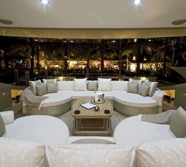 Deck Sitting On Board Yacht HOKULANI