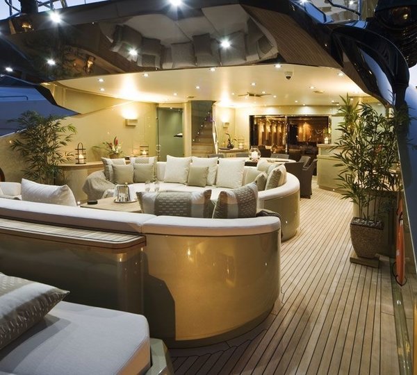 Deck Sitting Aboard Yacht HOKULANI