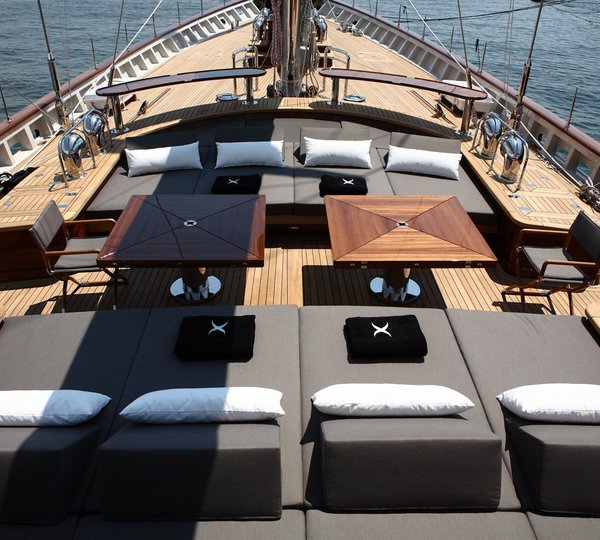 Sunshine Lounging On Yacht ROXANE