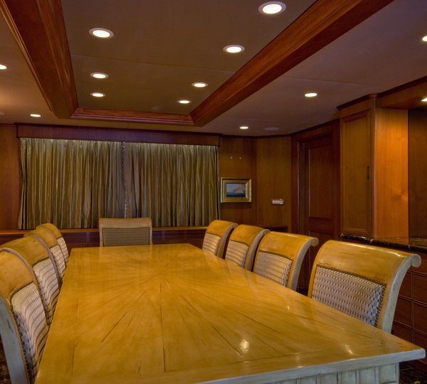 Formal Eating/dining Saloon On Yacht SEA FALCON II