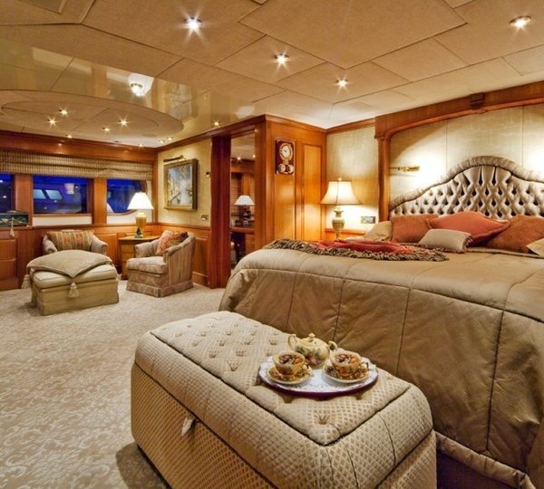 Main Master Cabin Aboard Yacht LADY ANASTASIA