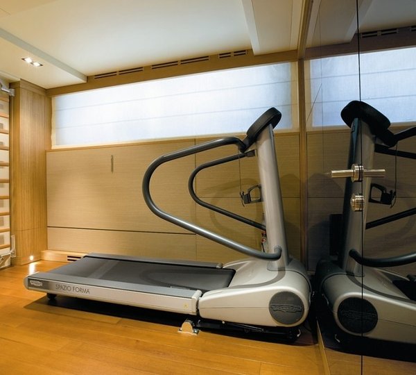 Gymnasium On Board Yacht EXUMA