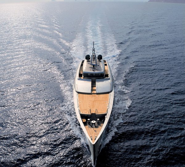 Forward: Yacht EXUMA's From Above Pictured