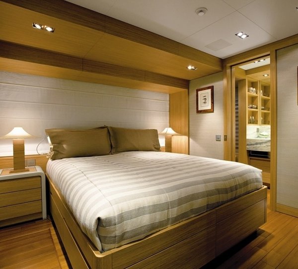 Guest's Cabin On Board Yacht EXUMA