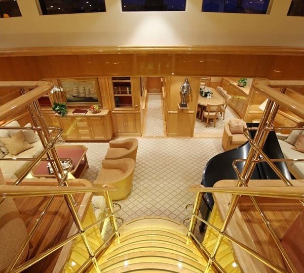 To Premier Saloon On Board Yacht MARIE