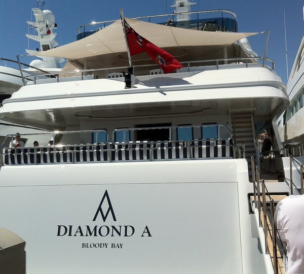 Aft On Board Yacht DIAMOND A