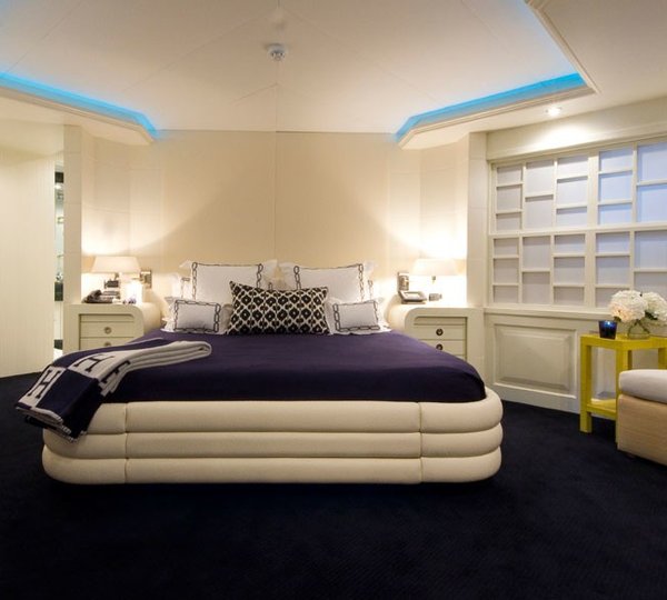 Lower Double Sized Cabin On Board Yacht DIAMOND A