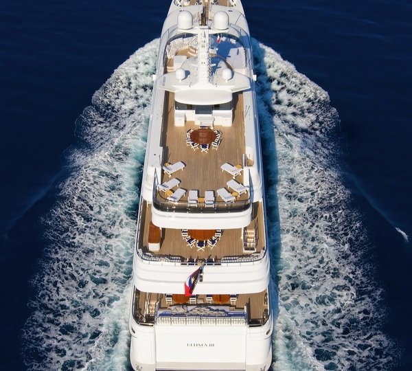 Taken From Aerial Aboard Yacht DIAMOND A
