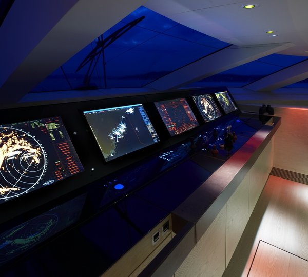 Bridgedeck Aboard Yacht TWIZZLE