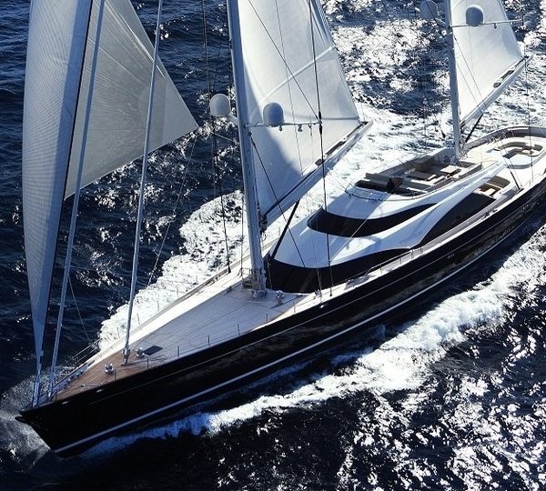 From Above: Yacht TWIZZLE's Cruising Photograph