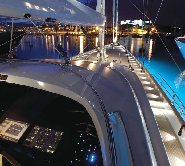 Aspect Taken From Bridgedeck On Yacht TWIZZLE