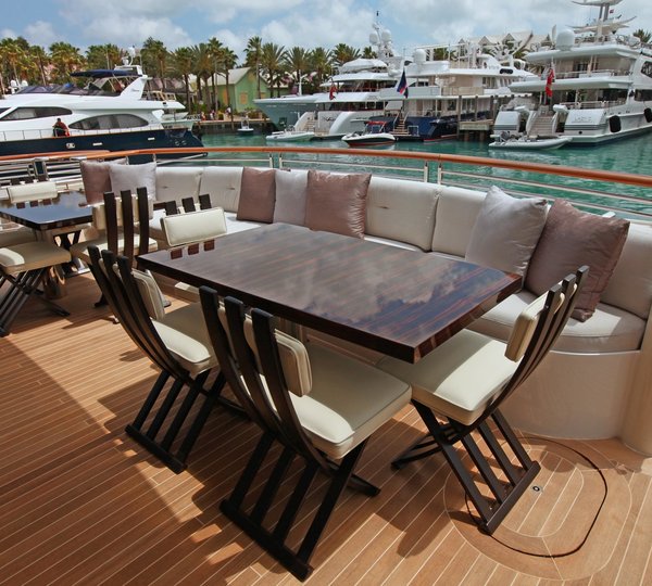 External Sitting On Board Yacht CARPE DIEM