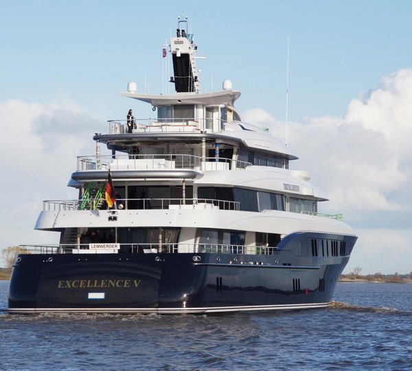 Aft Aspect On Board Yacht EXCELLENCE V