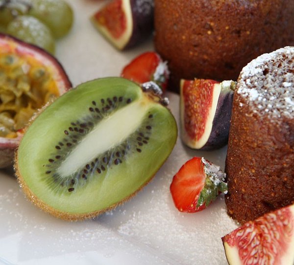 Dessert On Board Yacht HUNTRESS