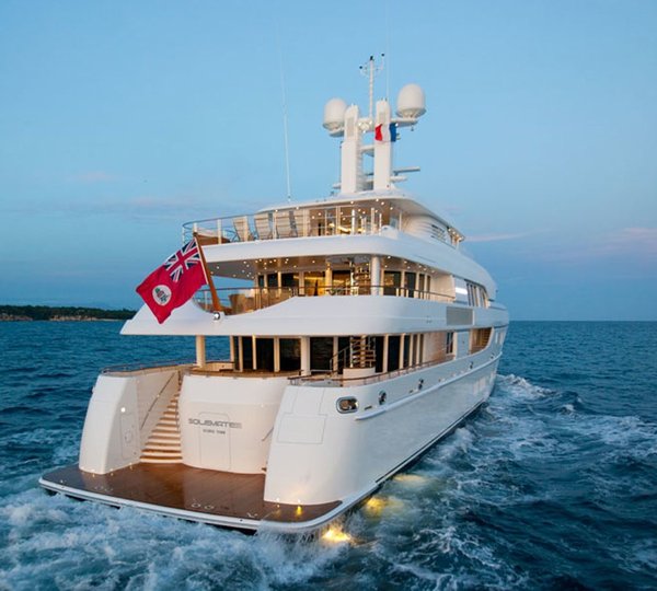 Aft On Yacht HUNTRESS