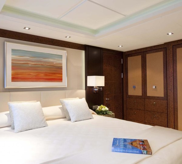 Fourth Guest's Stateroom Aboard Yacht HUNTRESS