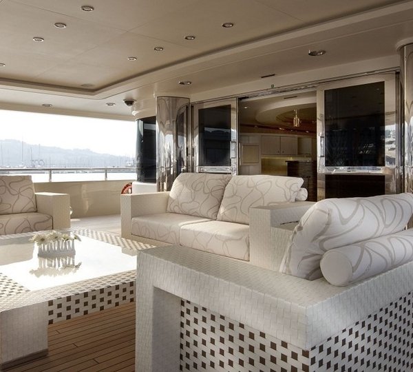 Premier Aft Deck On Yacht LIGHT HOLIC