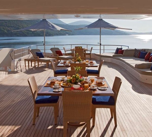 Sun Deck On Yacht MARY-JEAN II